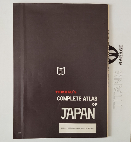 Teikoku's Complete Atlas of Japan, Paperback, 11th Edition 1992 by Teikoku-Shoin - Picture 2 of 13