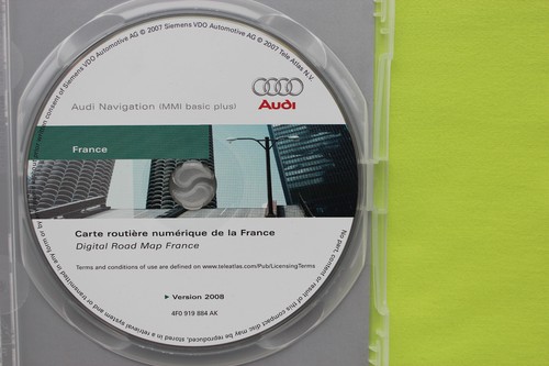 CD NAVIGATION AUDI MMI BASIC PLUS FRANKREICH + EU 2008 A3 A4 A6 4F0 919 884 AK - Bild 3 von 3