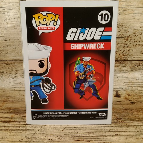 Funko Pop! Retro Toys G.I.Joe Shipwreck #10 Collectable - Picture 4 of 7