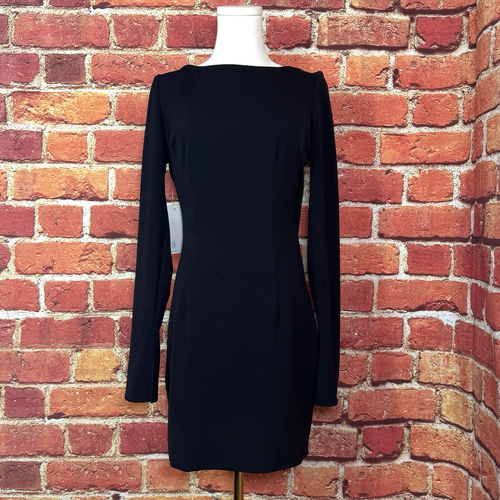 Katie May Women’s Glisten Dress Black Open Back Mini Dress Size Large NWT $225 - Picture 5 of 19