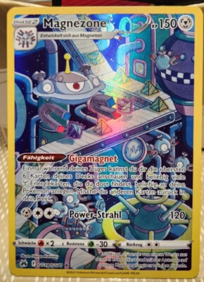 Pokemon Karte Magnezone GG18/GG70 Galar Gallery Zenit d Könige NM/M Deutsch RARE