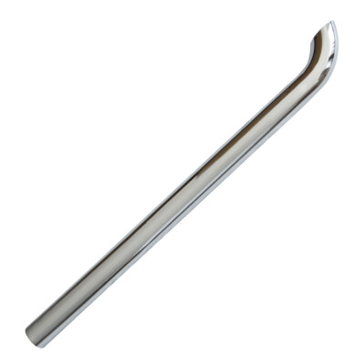 BOZZ 3'' × 36'' OD Chrome Curved Stack Pipe