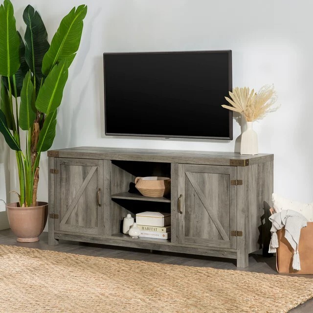 For Tvs Up To 65", Grey Wash
