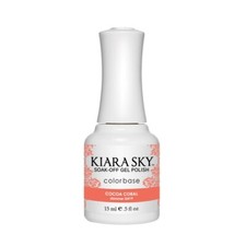 Kiara Sky Soak-off UV Gel Polish G419 Cocoa Coral 0.5oz