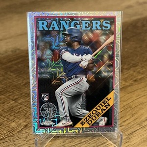 2023 Topps Series 1 Ezequiel Duran Silver Pack Mojo Refractor RC #T88C-78