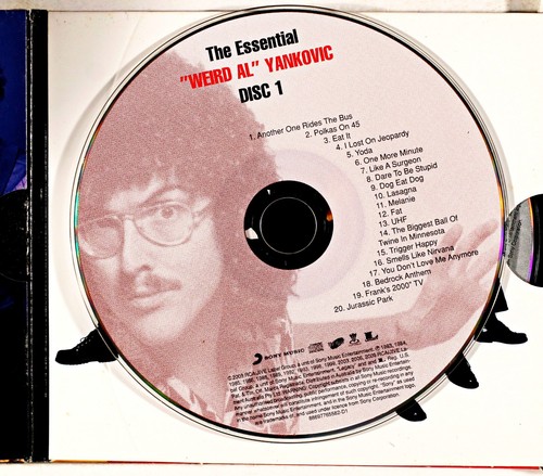 "Weird Al" Yankovic – The Essential "Weird Al" Yankovic Digipak 3CD Rare - Picture 2 of 3