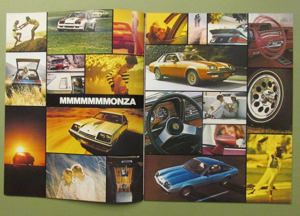 MARKⅡ パンフレット 1977年 1977 CHEVROLET MONZA Sales Brochure Spyder Z02 Town Coupe Sporty