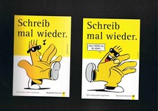 2 tarjetas DBP diferentes "Escribir de nuevo" nuevas, ¡EXCELENTE!           KLÖ