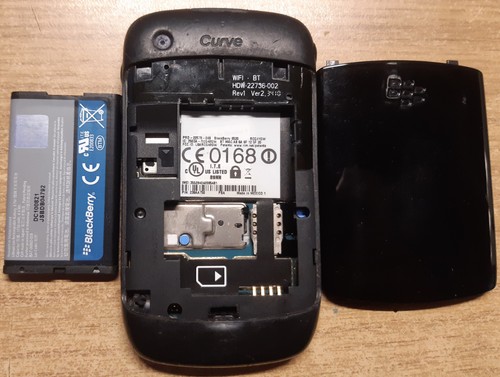 2x BlackBerry Mobile Phones: Models: 8900 and Curve 8520 "Parts Only" - Picture 11 of 13