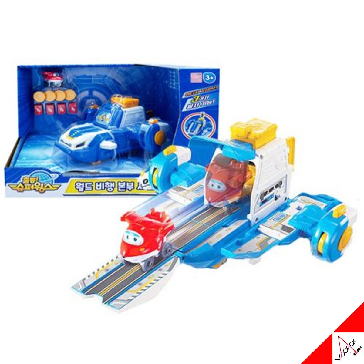 Super Wings World Flight Headquarters Play Set Mini Version