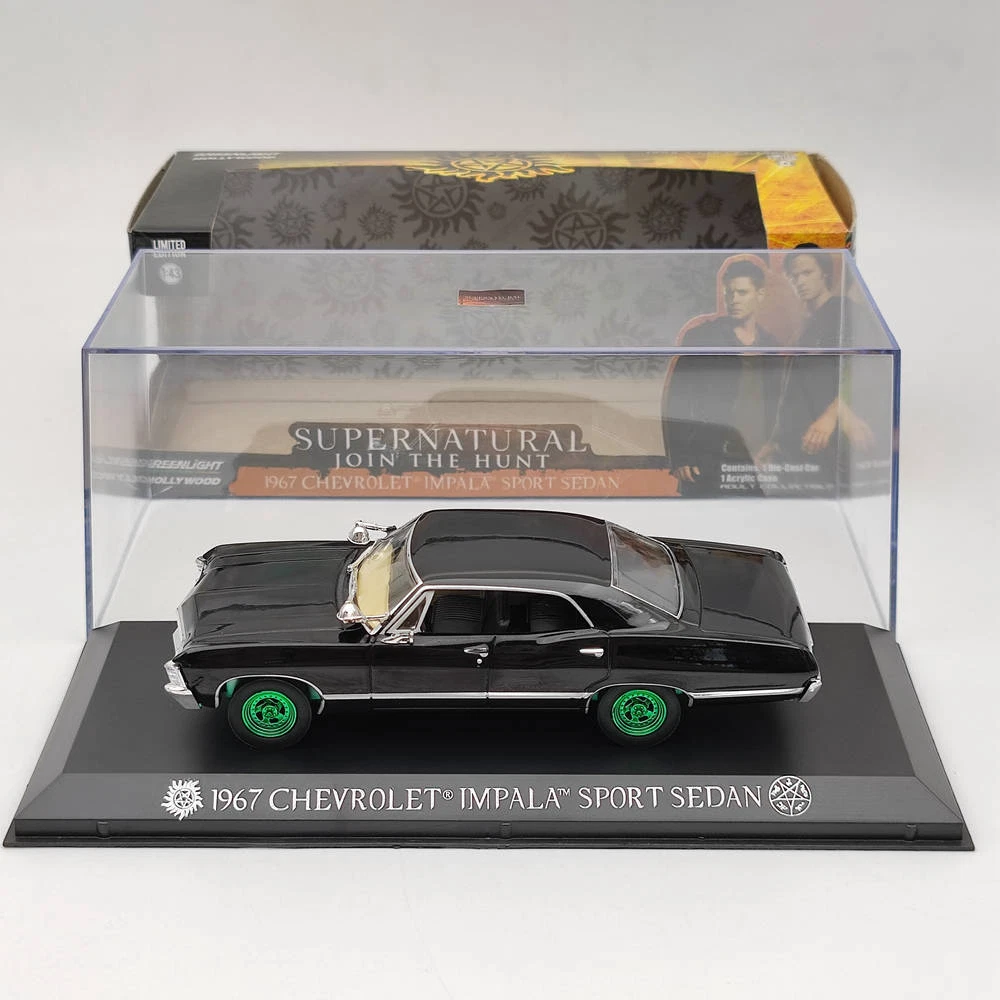 Greenlight 1 43 Chevrolet Impala Sport Sedan 1967 Supernatural 86441 Model Car