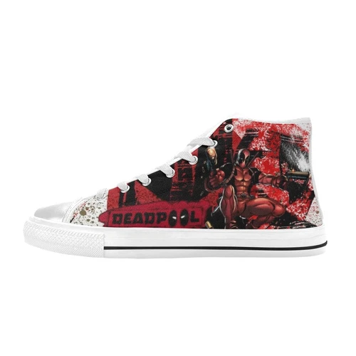 Deadpool 3 High Top Sneaker , Shoes Athletic