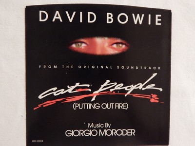 DAVID BOWIE ''Cat People'' PICTURE SLEEVE! NEW! ONLY NEW COPY ON eBAY!