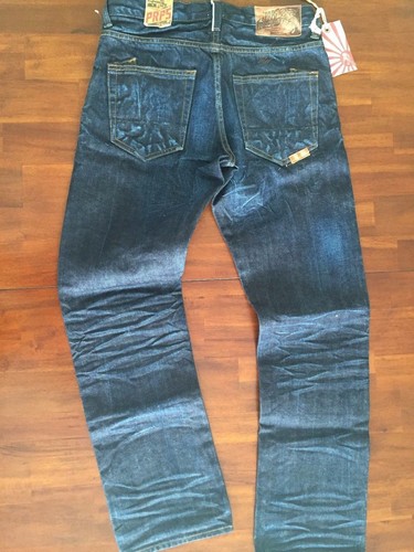 PRPS GOOD AND CO BARRACUDA COMFORT FIT BLUE DENIM JEANS (W 29) $ 275.00 - Picture 5 of 5