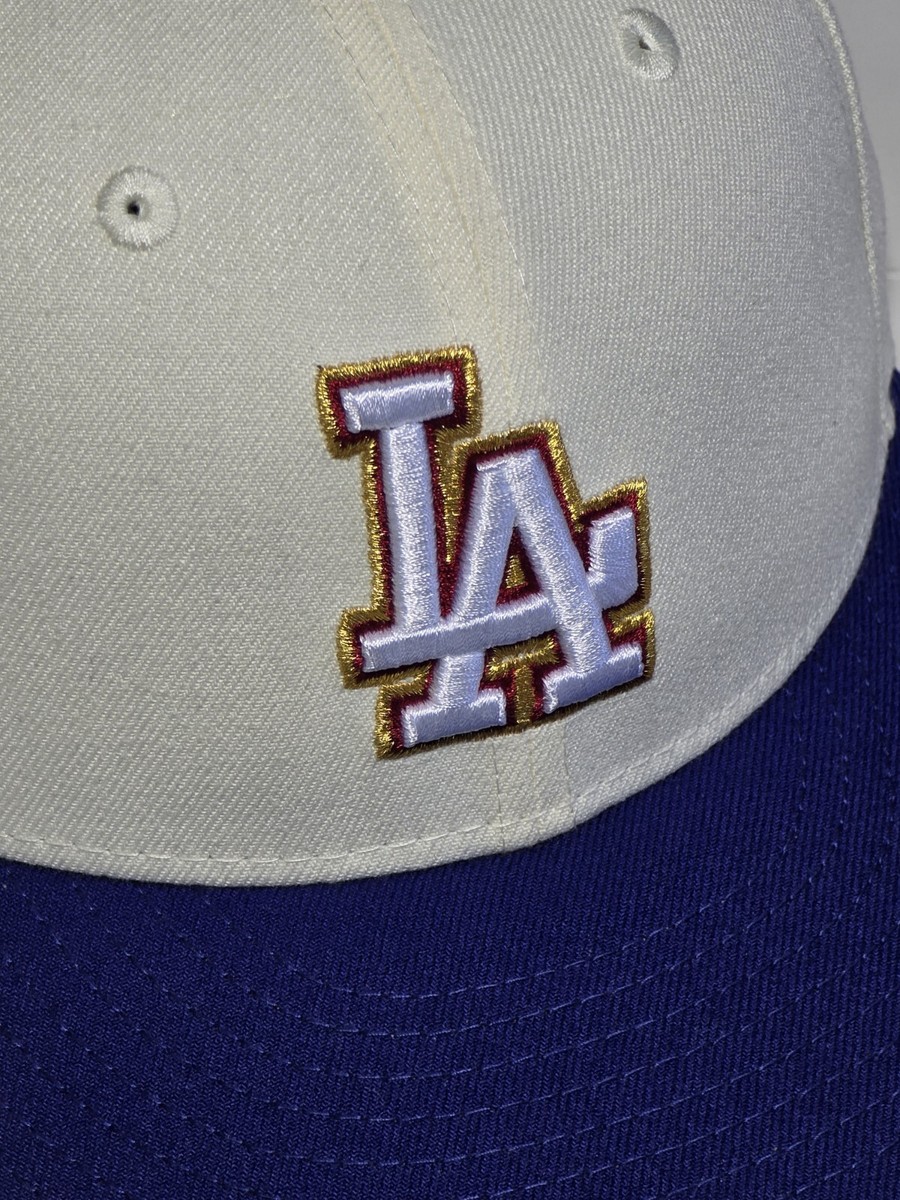 LA Dodgers Metallic Gold 1988 World Series Patch New Era
