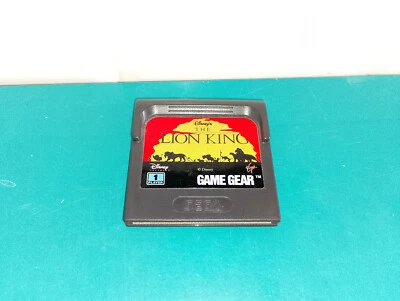 jeu vidéo ancien sega game gear disney le roi lion the lion king - Photo 1/2