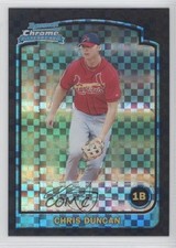 2003 Bowman Chrome X-Fractor Chris Duncan #207 0t1