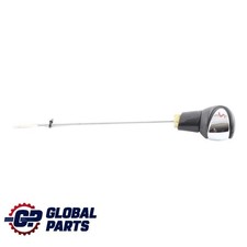 Mini Cooper S R55 R56 Schaltknauf Leder Chrom Schaltring Hebelgriff 7584239