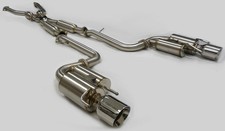 OBX Stainless Catback Exhaust System 2014-2020 Lexus IS350 XE30 Euro Brushed