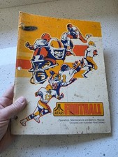 Atari Football 4-Player Arcade Video Game Original Factory Owners Manual