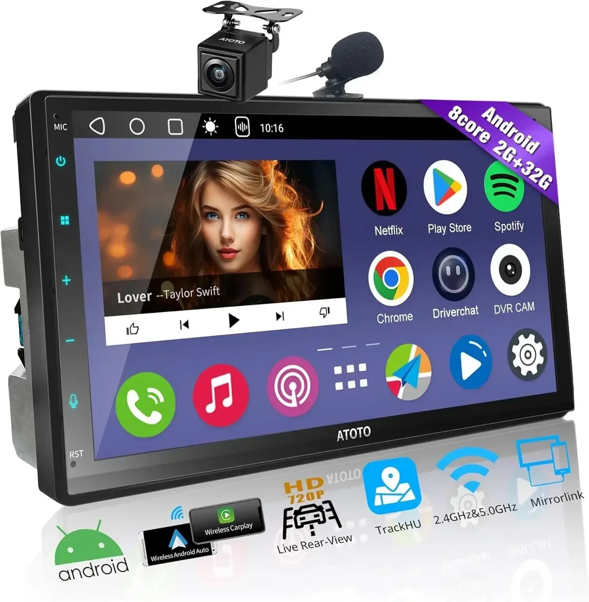 Autoradio Atoto A6 Pf 7" Qled | Wireless CarPlay Android Auto | Come Nuovo - Immagine 1