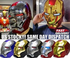 Autoking Iron Man Helmet MK5 1/1 Voice-controlled Mask Transform Cosplay Prop