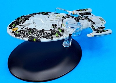 STAR TREK EAGLEMOSS RAUMSCHIFF COLLECTION ASSIMILIERTE VOYAGER NCC-74656 (LOSE9)