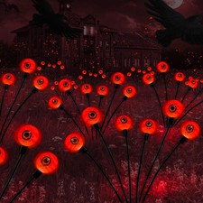 Outdoor Halloween Decorations Solar Spooky 29...
