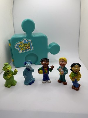 The Puzzle Place 51993 1994 3'' PBS PVC Figures Boys & Girls