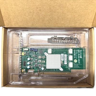 SuperMicro AOC-SLG3-4E4T 4-Port NVMe Internal PCIe x16 Gen 3 Host Bus Adapter