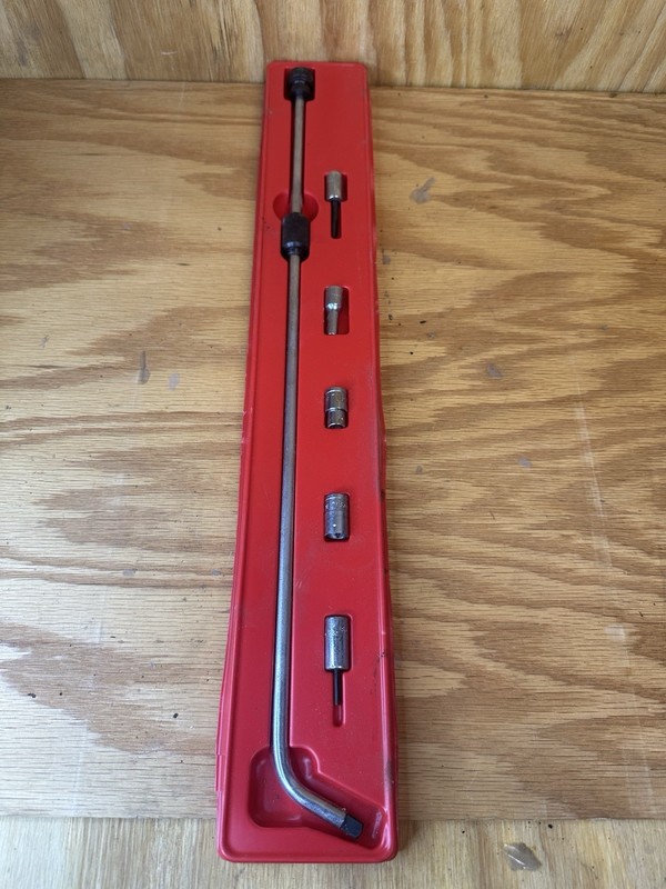 Vintage Open SNAP ON TOOLS CARB/DISTRIBUTOR ADJUSTING 5 PIECE SET :COMPLETE