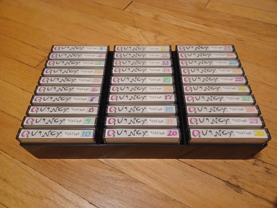 QUINCY JONES 30 X cassette album box set Collected Works MJ Dizzy tape VERY RARE - Image 3 of 4