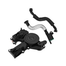 X AUTOHAUX PCV Valve Engine Crankcase Vent Oil Separator Breather Hose Exhaus...