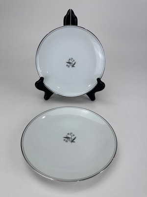 Vintage Graycliff 5861 by Noritake Set of Two Bread and Butter Plates 6 3/8''