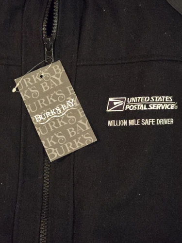 RARE US Post OfficeWOOL LEATHER MILLION MILE SAFE DRIVER MILESTONE MAIL JACKET S image 3