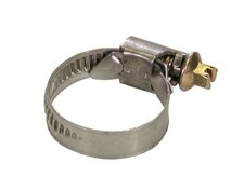 Hose Clamp - 16-28 mm Range / 9 mm Width, Screw Type - Norma - Pack of 6