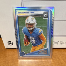 Panini 2025 Donruss Optic Rated Rookie Tre Harris #229 Chargers NFL Card