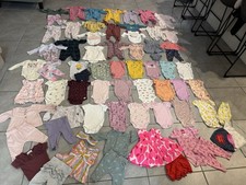 Huge Lot/71 Baby Girl 0-3 Month Clothes Nicole Miller, Barbie,little Lass Sets 