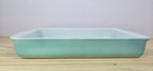 1950s Vintage Pyrex 232 Turquoise 2Qt Glass Baking Dish Oven Proof Casserole Pan