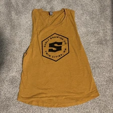 Surly Brewing Company Twin Cities Tank Top - Women’s Medium - Gold
