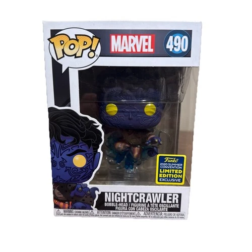 Funko Pop! Vinilo Marvel Nightcrawler 2020 SDCC 490 MCU cómic película coleccionable