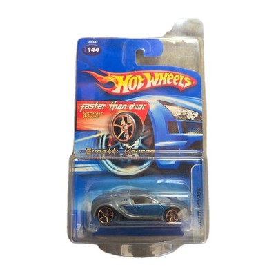  2005 Hot Wheels BUGATTI VEYRON Faster Than Ever #144 W/Protector