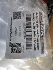Ryder Floorboard Relocation Harley FL M8 Softail Models  Custom DK Products