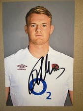 David Ribbans - England Rugby Signed 6x4 Photo