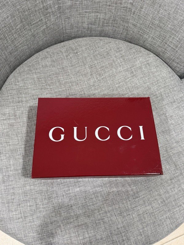 Gucci Empty Red Box 14.5 x 10 x 5 CM with Tissue Paper