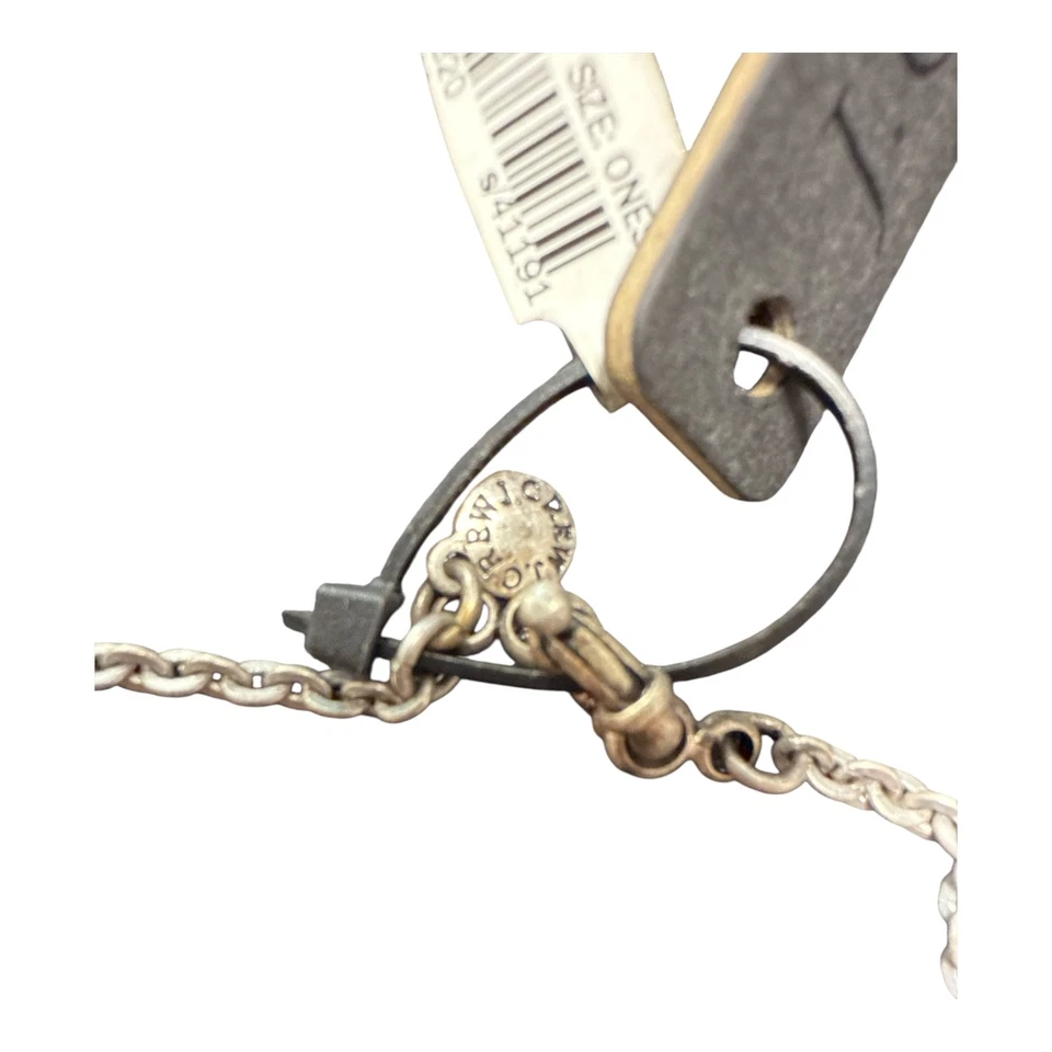 NWT J. CREW Silver Tone Multi Strand Layered Faux Pearl Necklace JC276 - Image 4 of 4