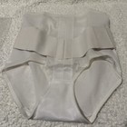 NEW White Girdle Waistband Panty Size 28 Tummy Control Shaper Style 6533