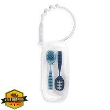 NumNum Baby Spoons Set Blue Navy