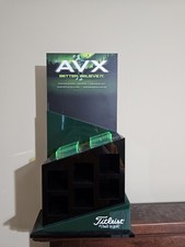 Titleist AVX Golf Ball Display Stand Retail Merchandising Fixture