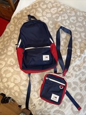 Set zaino/zaino e borsa a tracolla Tommy Hilfiger blu navy/rosso